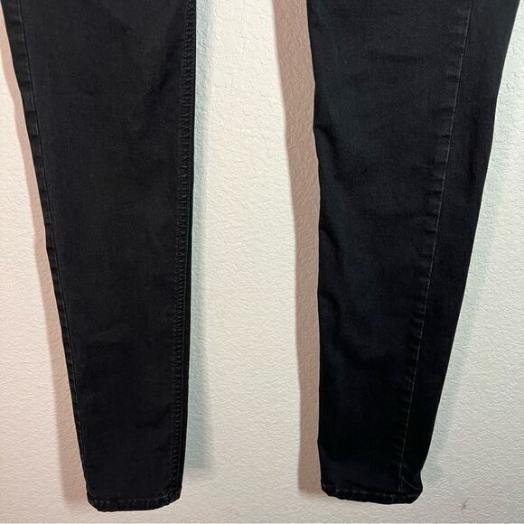 Rag & Bone Chevron Ombre Black Low Rise Skinny Legging Jeans Women's Size 28‎ - Picture 3 of 13
